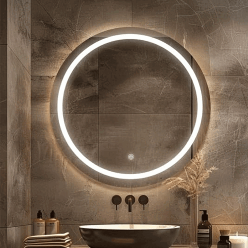 Premium LED Glass Bathroom Mirror