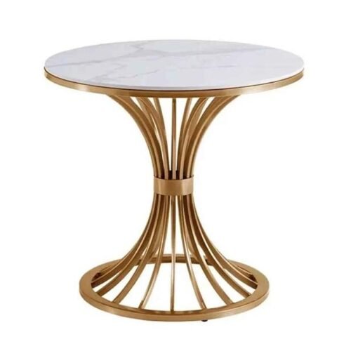 Round Metal Side Coffee Table